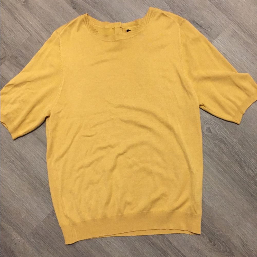 Gold Viscose Premise Shirt NWT
